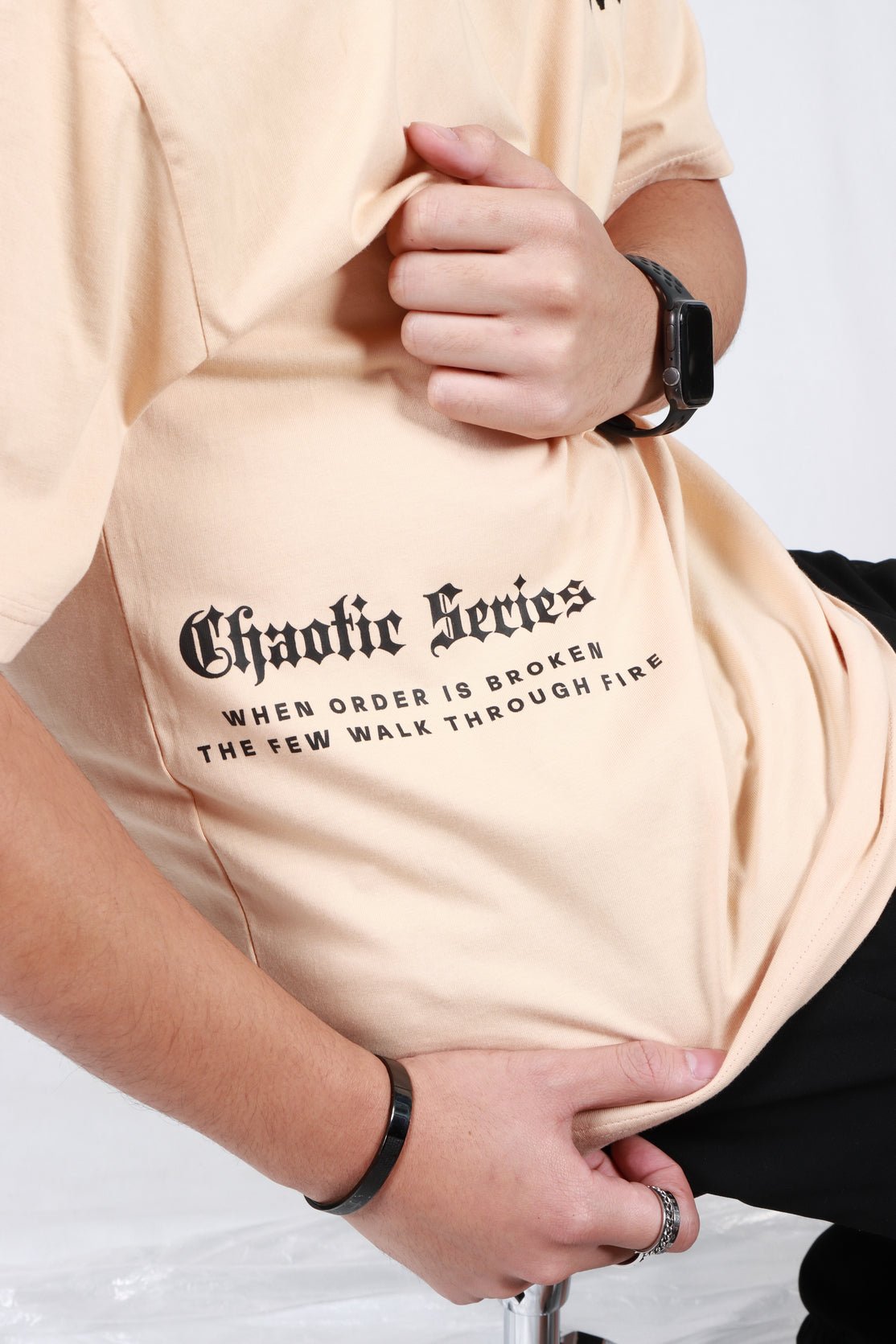 Chaos Boxy Oversized T-Shirt | Nevermany - Nevermany
