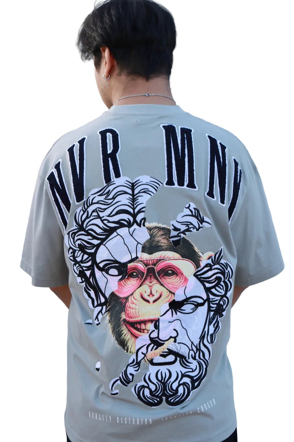 Evolution Boxy Oversized T-Shirt | Nevermany - Nevermany
